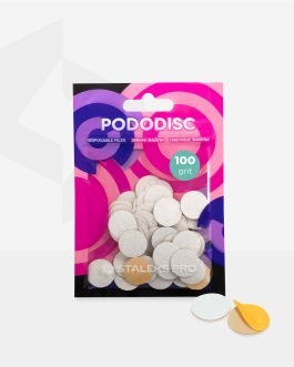 Czarne nakładki do wymiany na dyski do pedicure Pododisc Staleks Pro S, 100 ziarnistość (50 sztuk) PDF-15-100