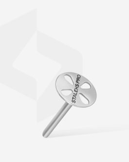 Tarcza do pedicure Pododisc Staleks Pro S i zestaw jednorazowych pilników o gradacji 180, 5 szt. (15 mm) PDset-15