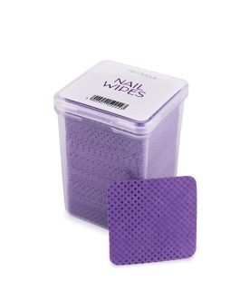 Waciki bezpyłowe Nail Wipes Violet