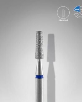 Frez diamentowy do paznokci, typ stożek ścięty, niebieski, EXPERT, średnica głowicy 2,5 mm / część robocza 8 mm FA70B025/8