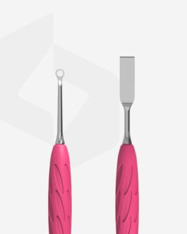 Pusher do manicure Gummy z silikonową rączką UNIQ 11 TYPE 1 PQ-11/1